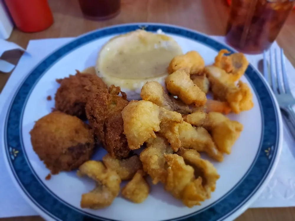 Catfish Nuggets and Hush Puppies