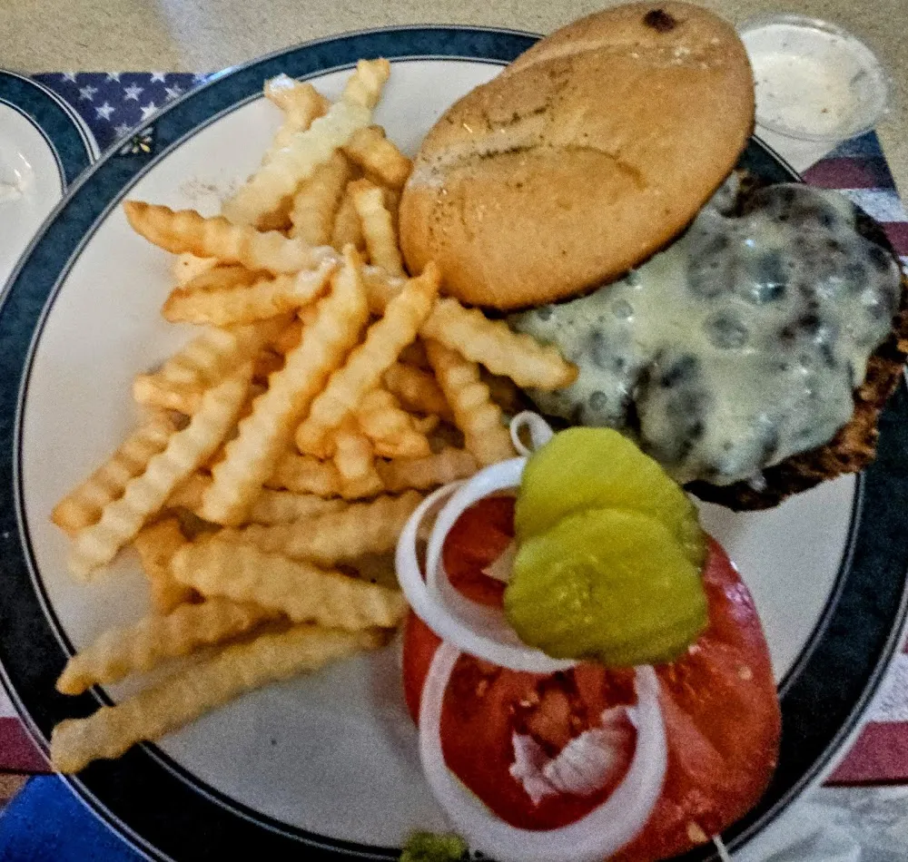 Cheeseburger with Fries