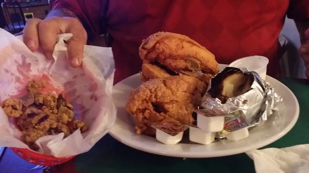 Fried Chicken and Fried Livers